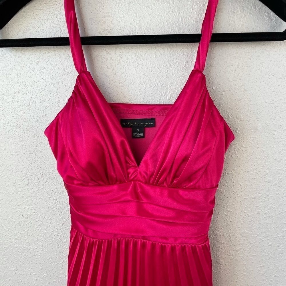 City Triangles Red Cocktail Dress Size S - Picture 2 of 9